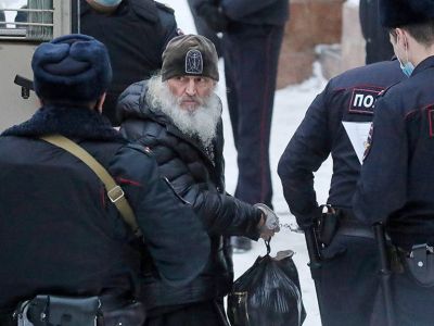 Бывший схимонах Среднеуральского женского монастыря Сергий. Фото: Вячеслав Прокофьев / ТАСС