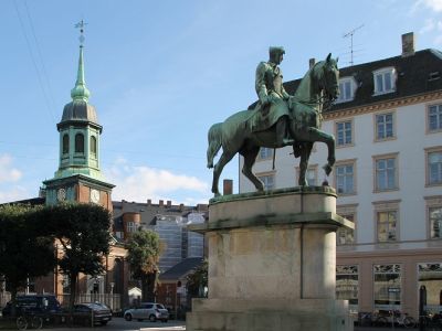 Памятник королю Кристиану Х в Копенгагене. Фото: copenhagen.lpsphoto.us
