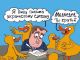 Медведев, уточки и статья об Украине. Карикатура С.Елкина: dw.com