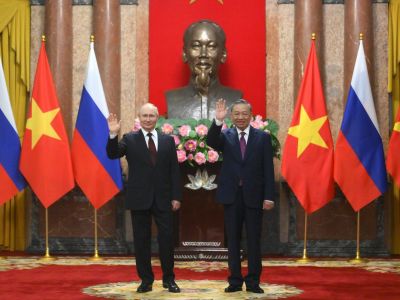 Владимир Путин и президент Вьетнама То Лам. Фото: kremlin.ru