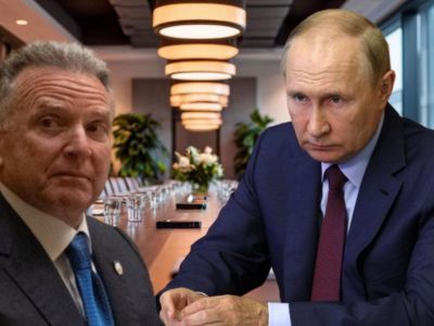 Путин и Уиткофф. Коллаж: bloknot.ru